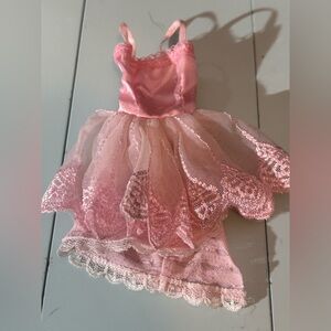 Vinatge Barbie pink tutu ballet style dress not tear underneath but doesn’t show